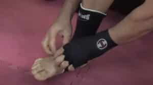 Muay Thai ankle support