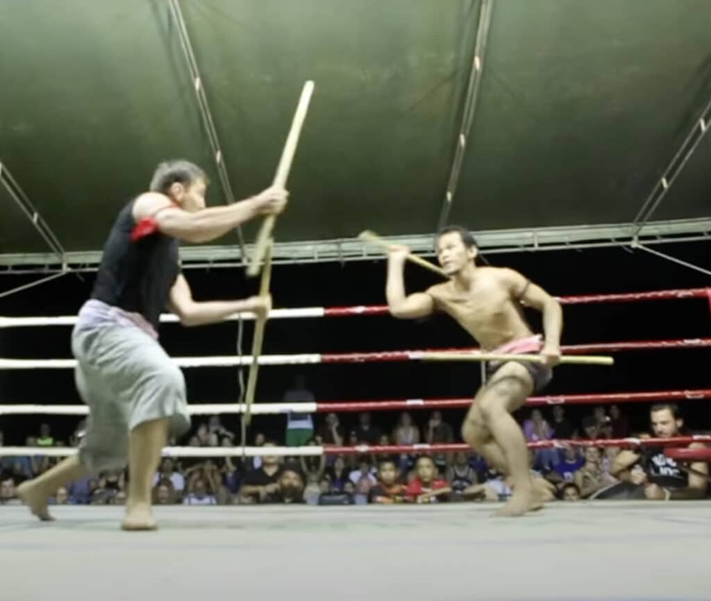 Krabi Krabong Fight in Ring