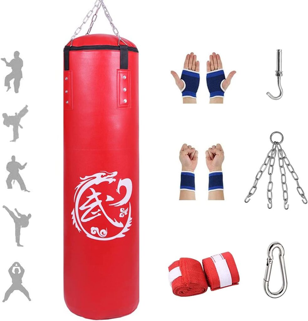 Kmljoee Adult Heavy Boxing Punching Bag