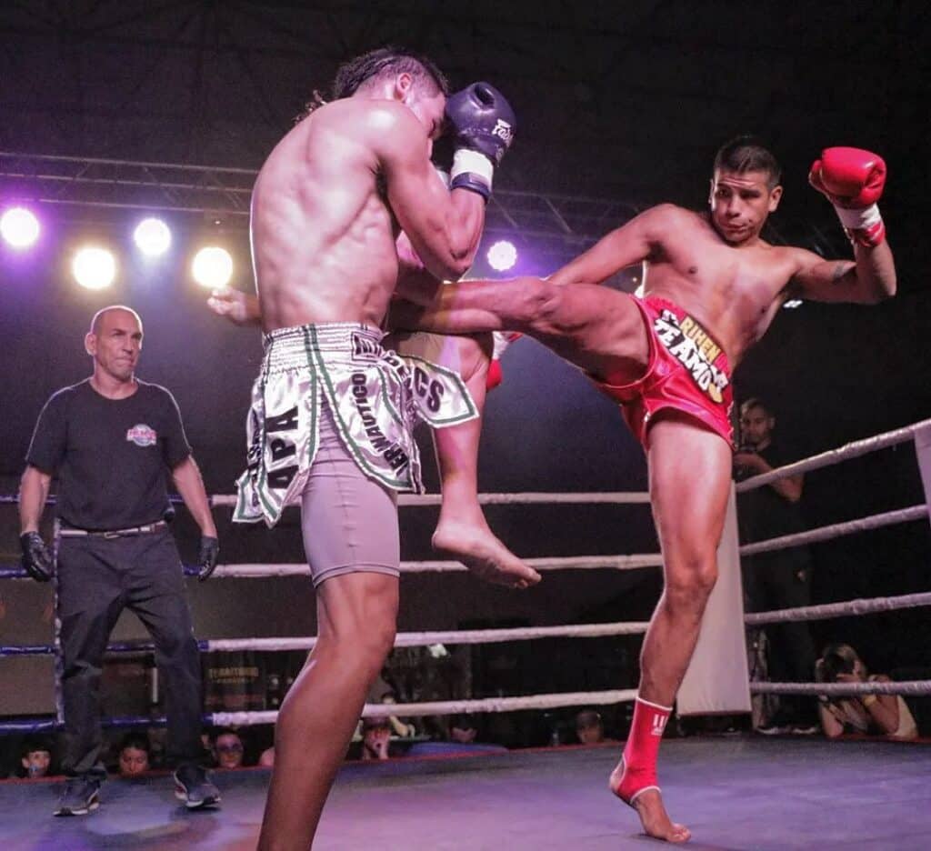 Two Muay Thai Fighters