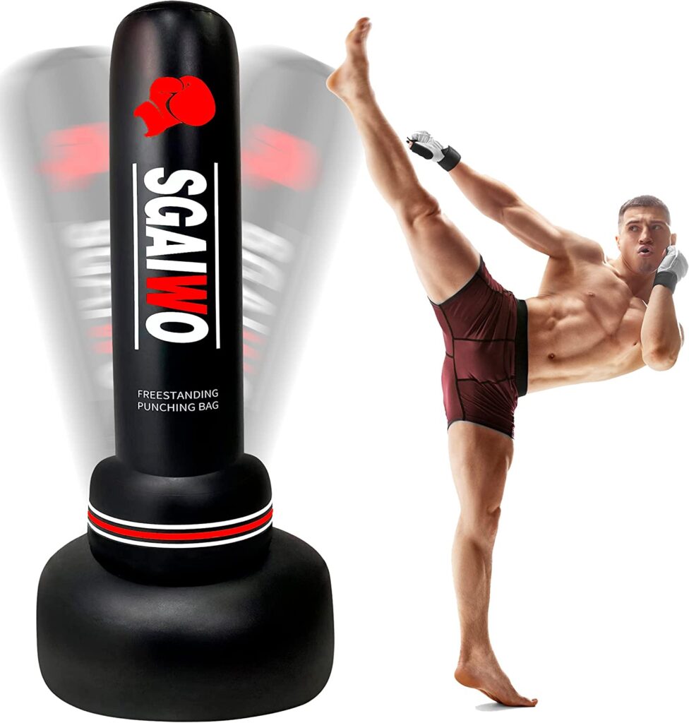 SGAIWO Freestanding Punching Bag with Stand
