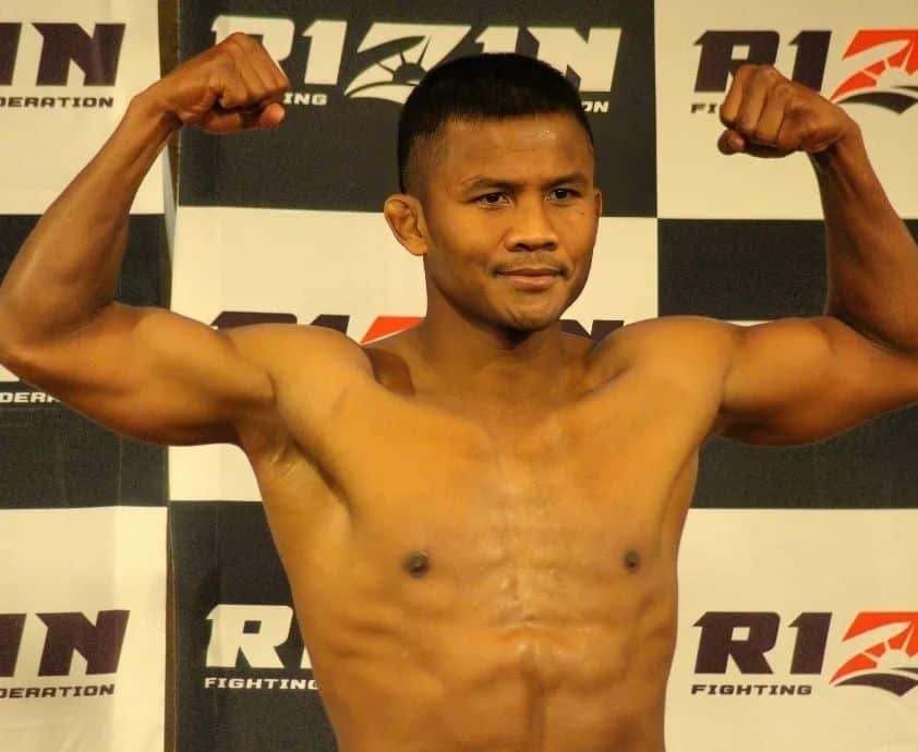 Buakaw Banchamek at weigh-in