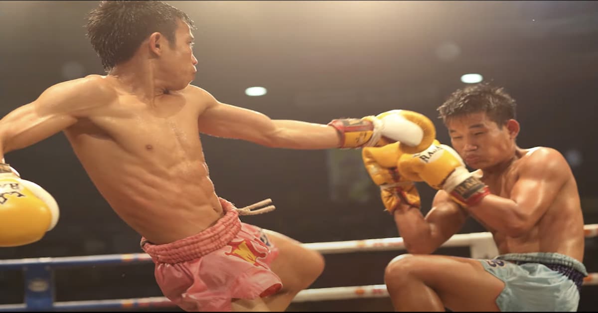 Muay Lao Fighting