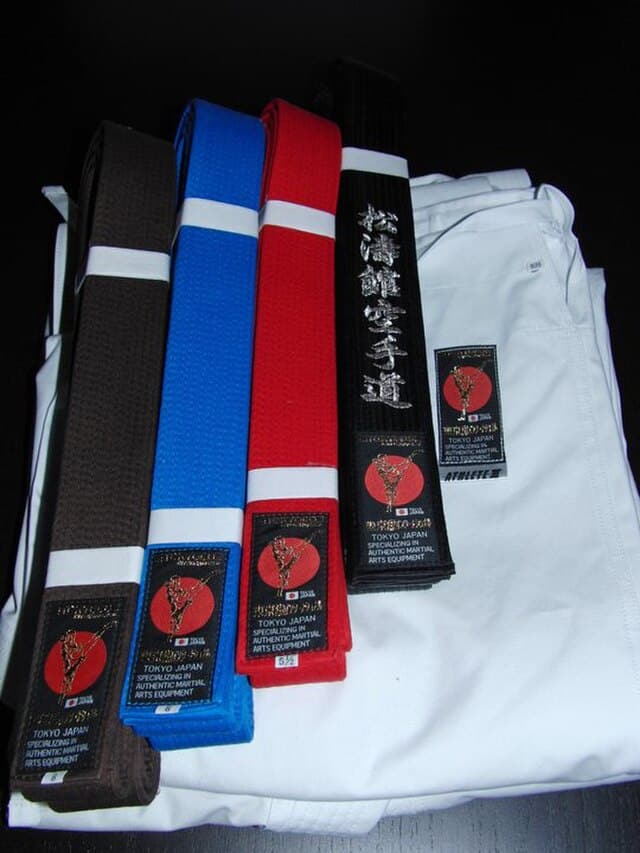 Karate Belts and uniform