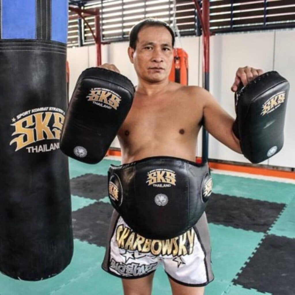 silapathai jocky gym coach at skarbowsky gym bangkok