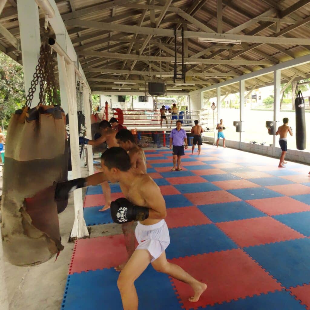 Bag Work - Muay Thai Training