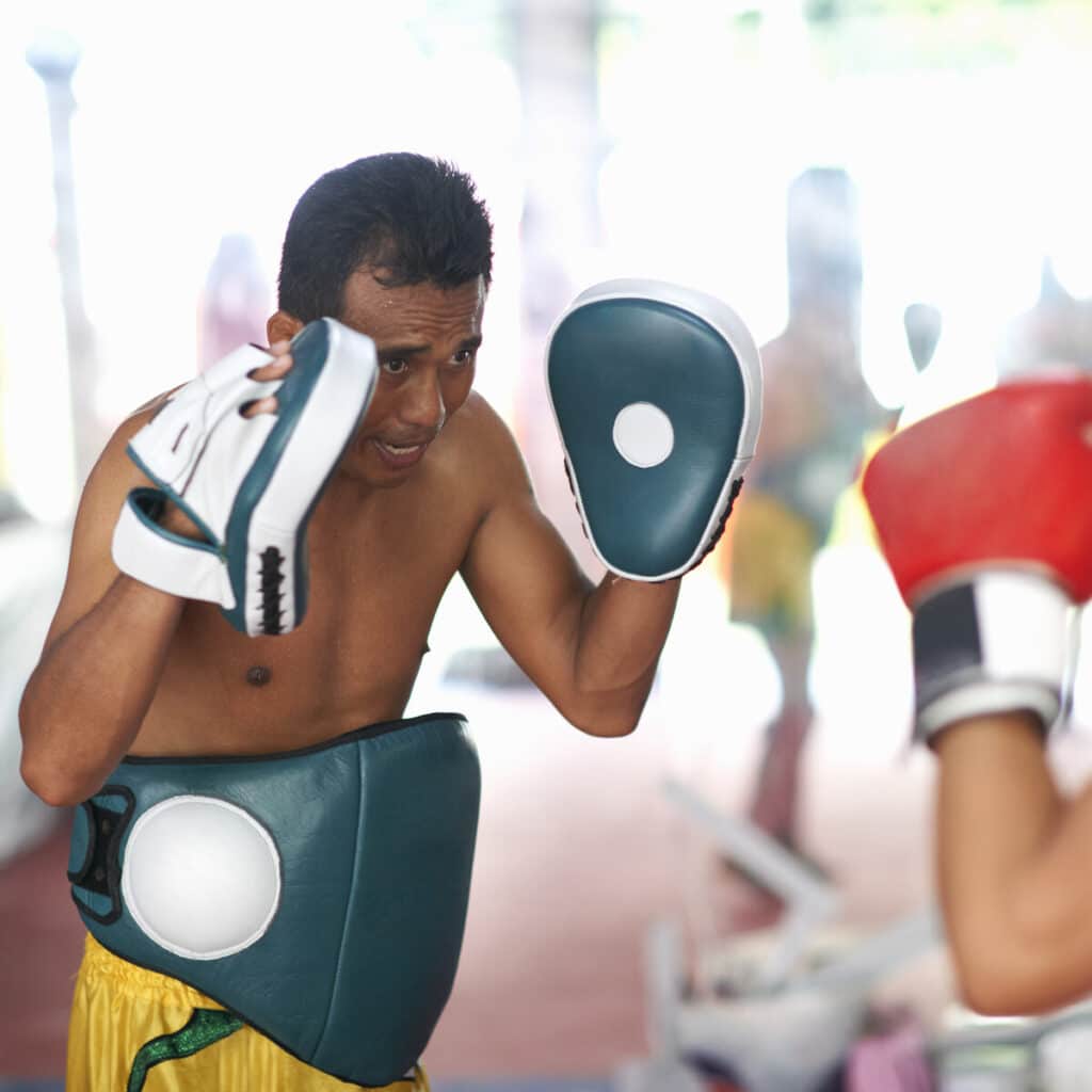 Muay Thai Training Traditional Methods Pad Training